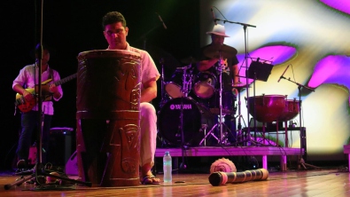 The Majazz performing with Mayab instruments